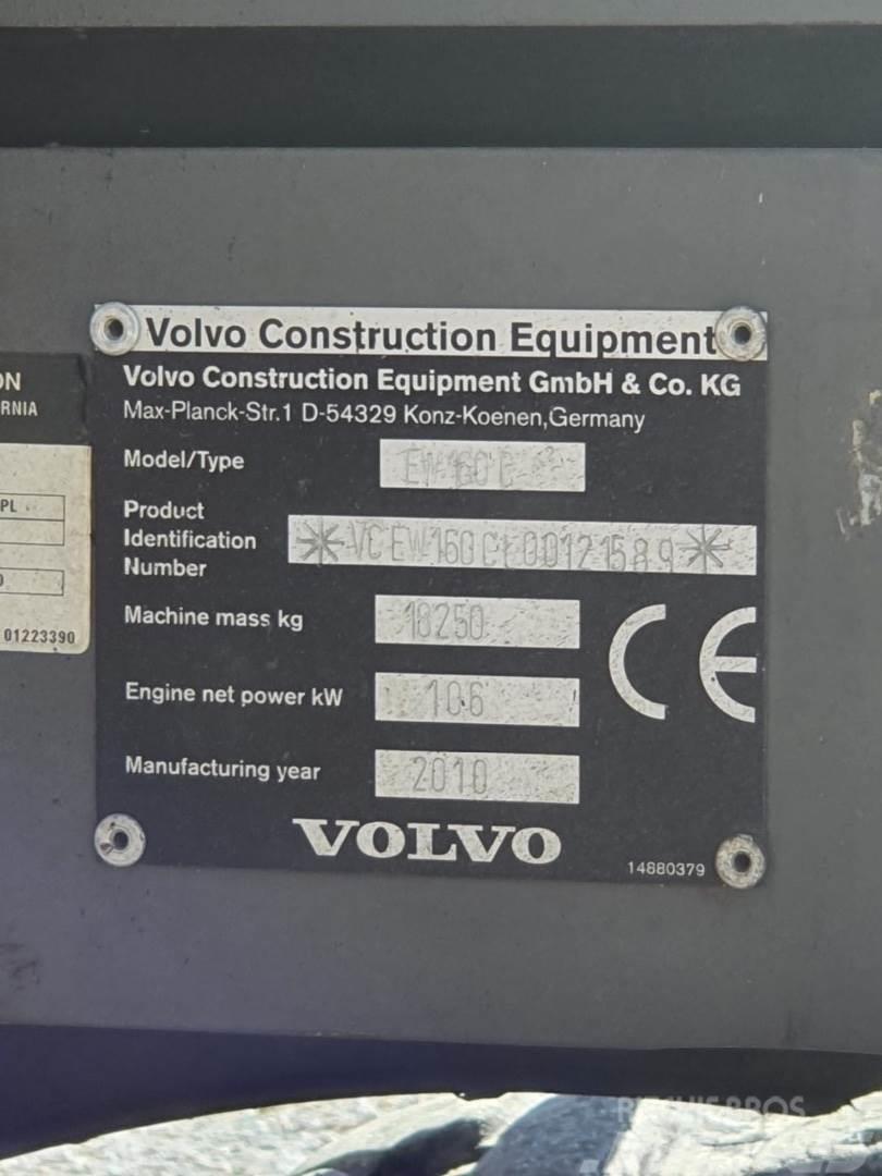 Volvo EW160C Gumikerekes kotrók