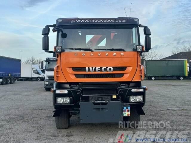 Iveco Trakker 330 4x4 Meiller 3 S. Palfinger PK 8500 Billenő teherautók
