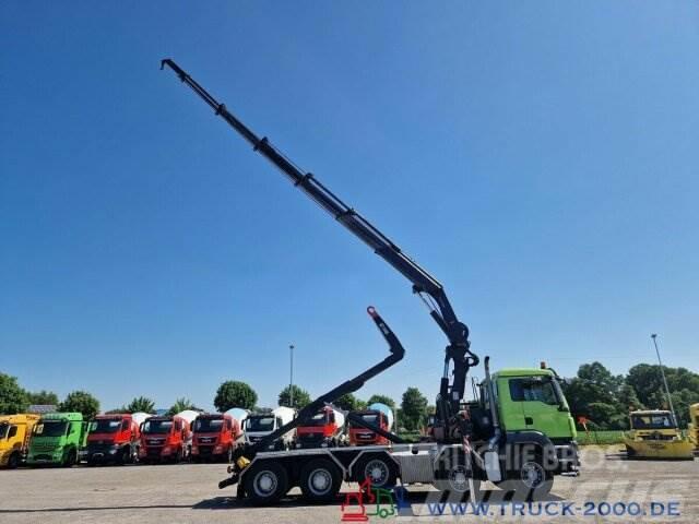 MAN 41.480 10x4 Kran Hiab XS322-19m Höhe-10T/2.9m Hook lift trucks