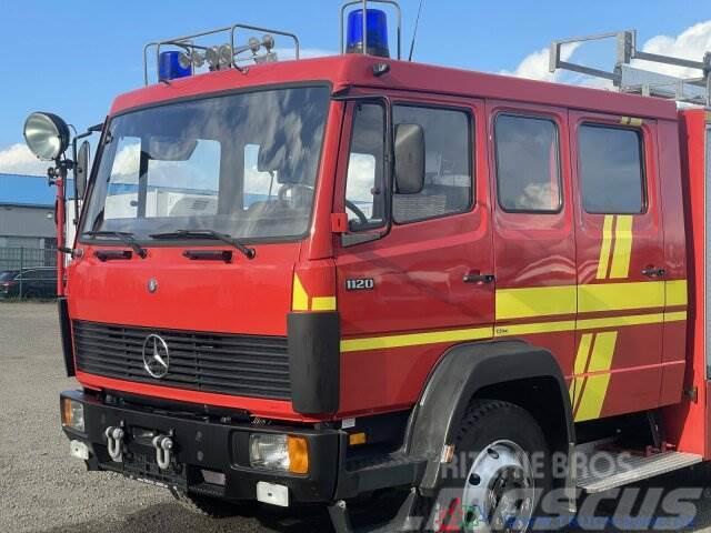 Mercedes-Benz LK 1220 4x4 Metz Feuerwehr TLF 16/25 Pumpe+2410L Dobozos teherautók