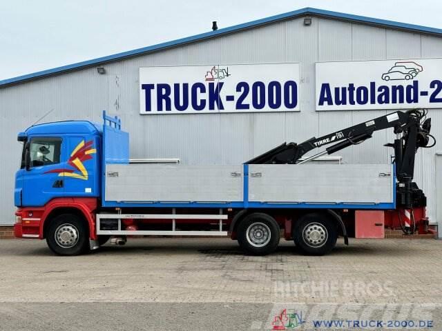 Scania R400 Atlas Tirre 191L 9m=1,7t. 7m Ladefl. 1.Hand Platós / Ponyvás teherautók