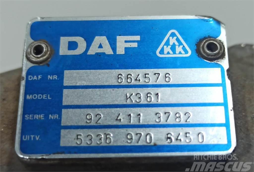 DAF /Tipo: 2800 / DKS1160 Turbocompressor K361 Daf DKS Motorok