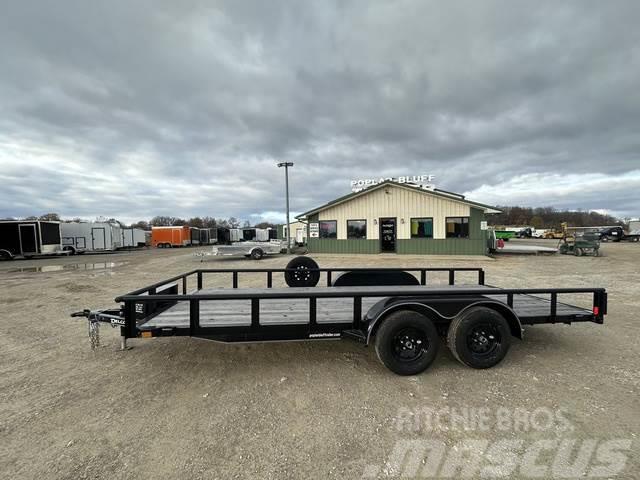  Delco 77x18' Tandem Pipe Top With Straight Deck an Other trailers