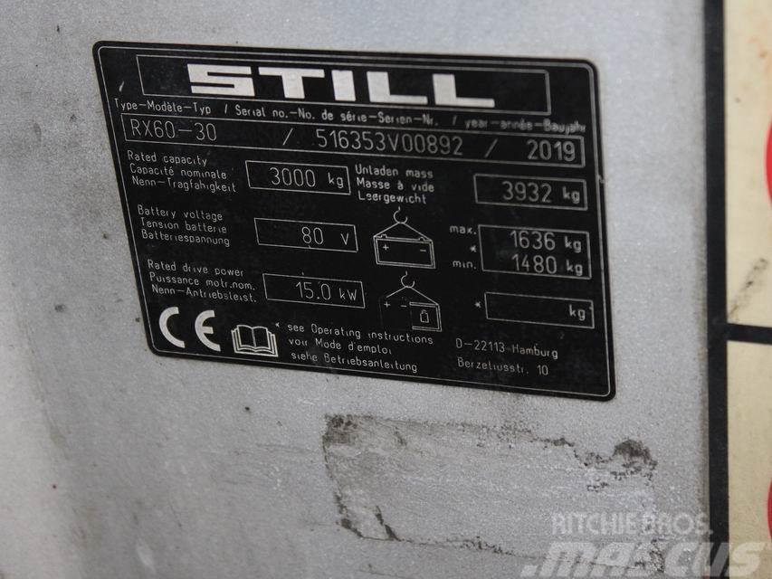 Still RX 60-30 6353 Elektromos targoncák