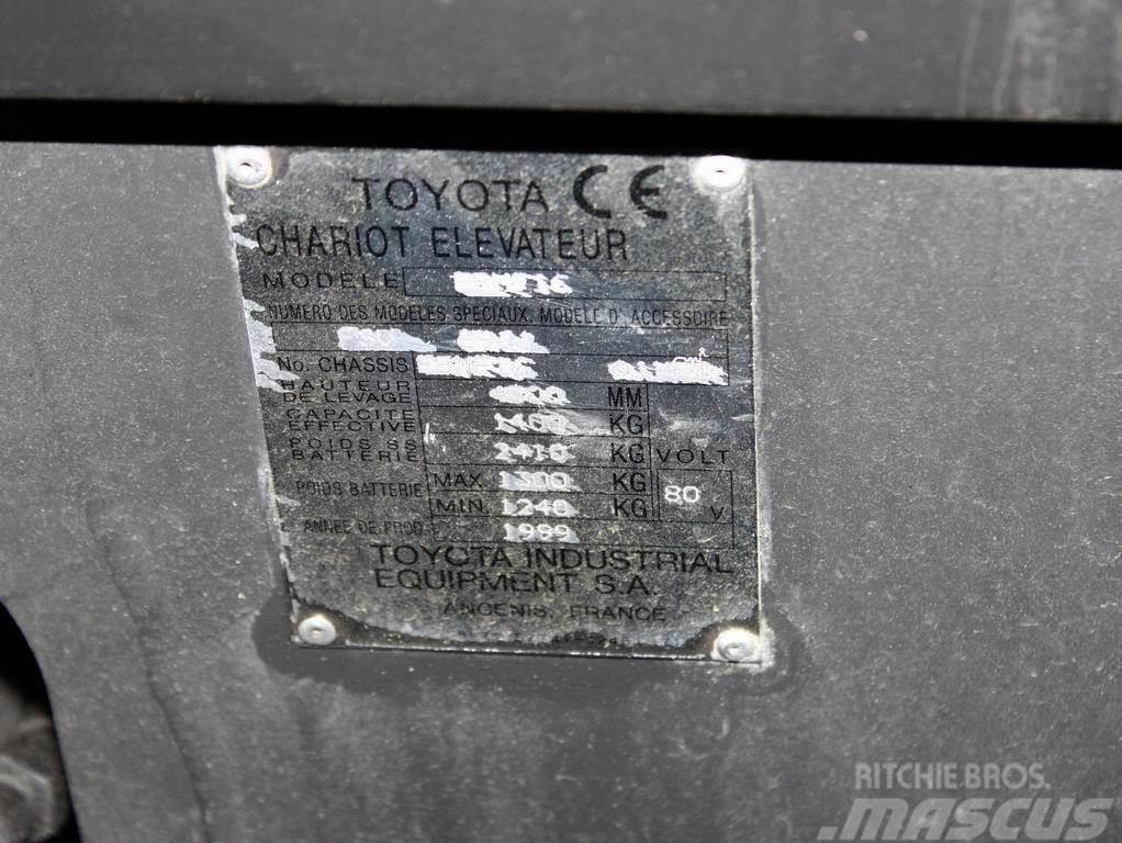 Toyota FMBF 16 Elektromos targoncák