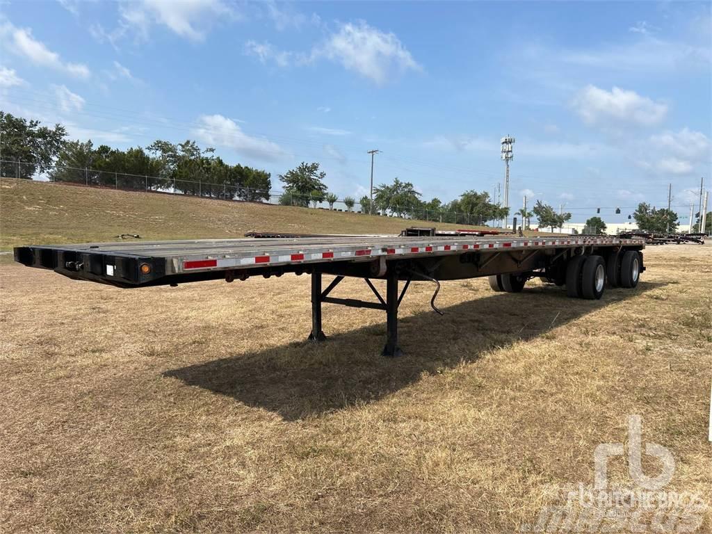 Fontaine 48 ft T/A Spread Axle Flatbed/Dropside semi-trailers