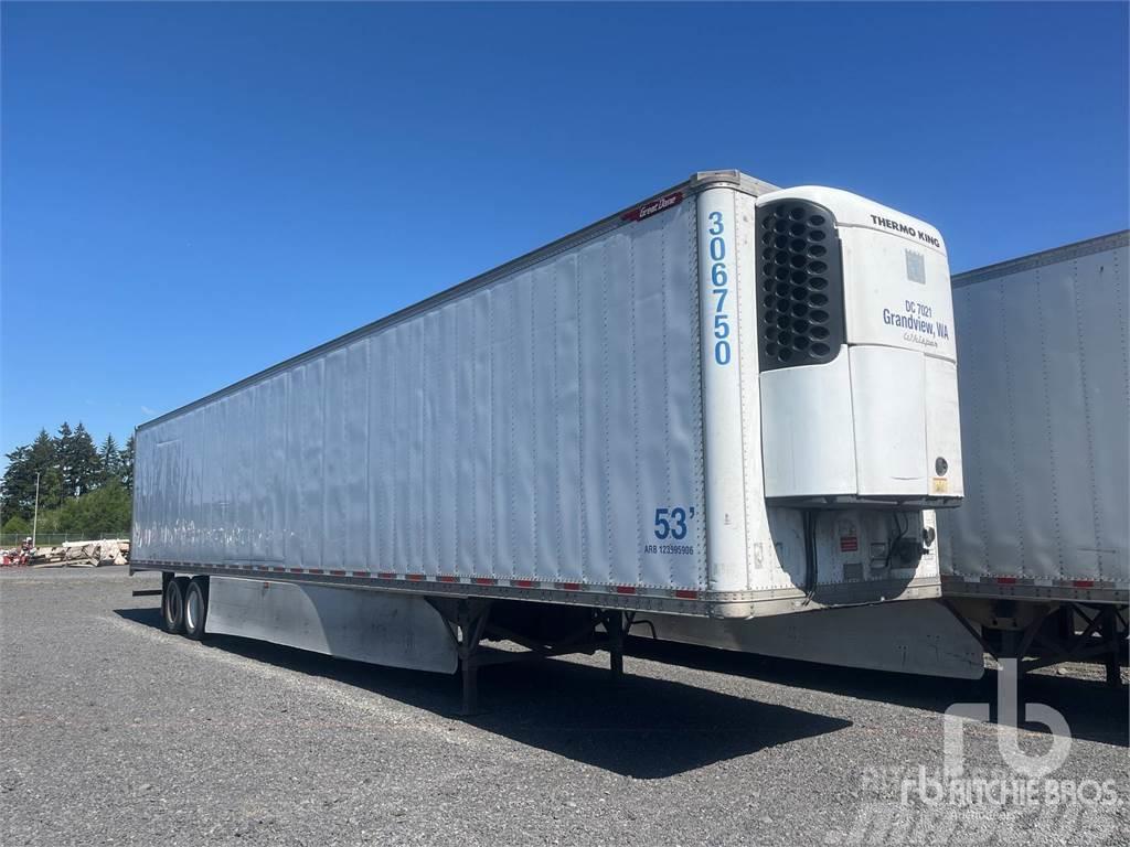 Great Dane 53 ft x 102 in T/A Multi-Temp Temperature controlled semi-trailers
