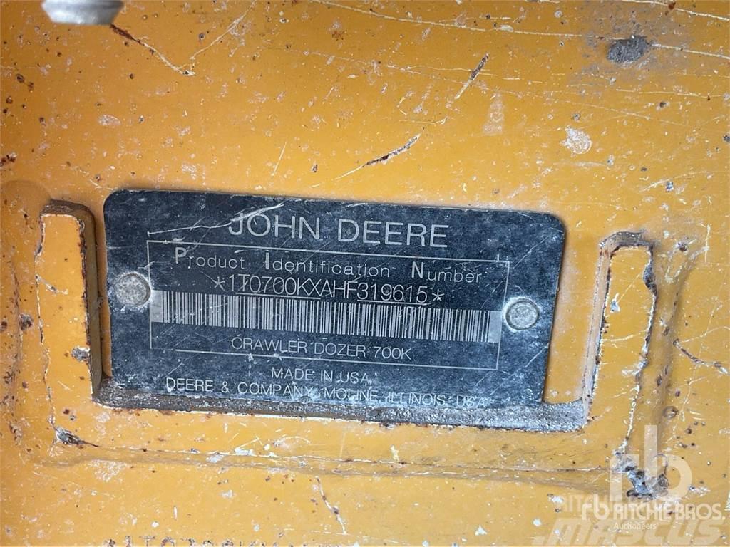 John Deere 700K LGP lánctalpas dózerek