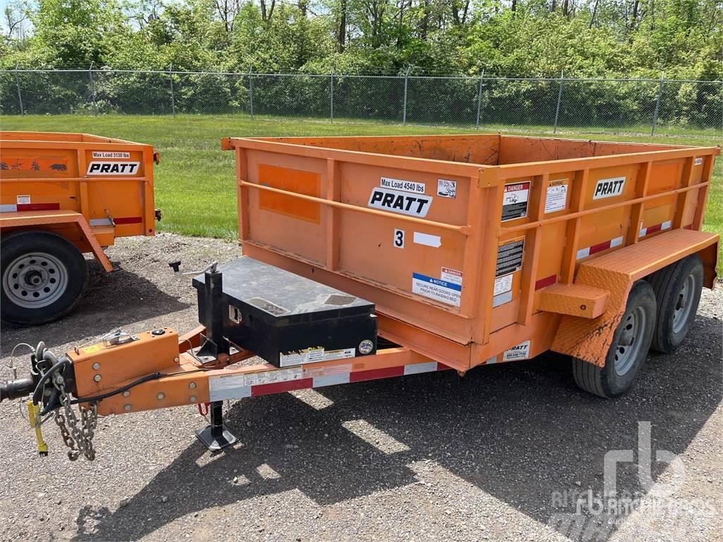  PRATT 10 ft T/A Dump Járműszállító pótkocsik
