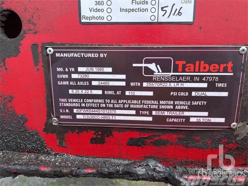 Talbert T(3)35CC-HRG-T1 Low loader-semi-trailers