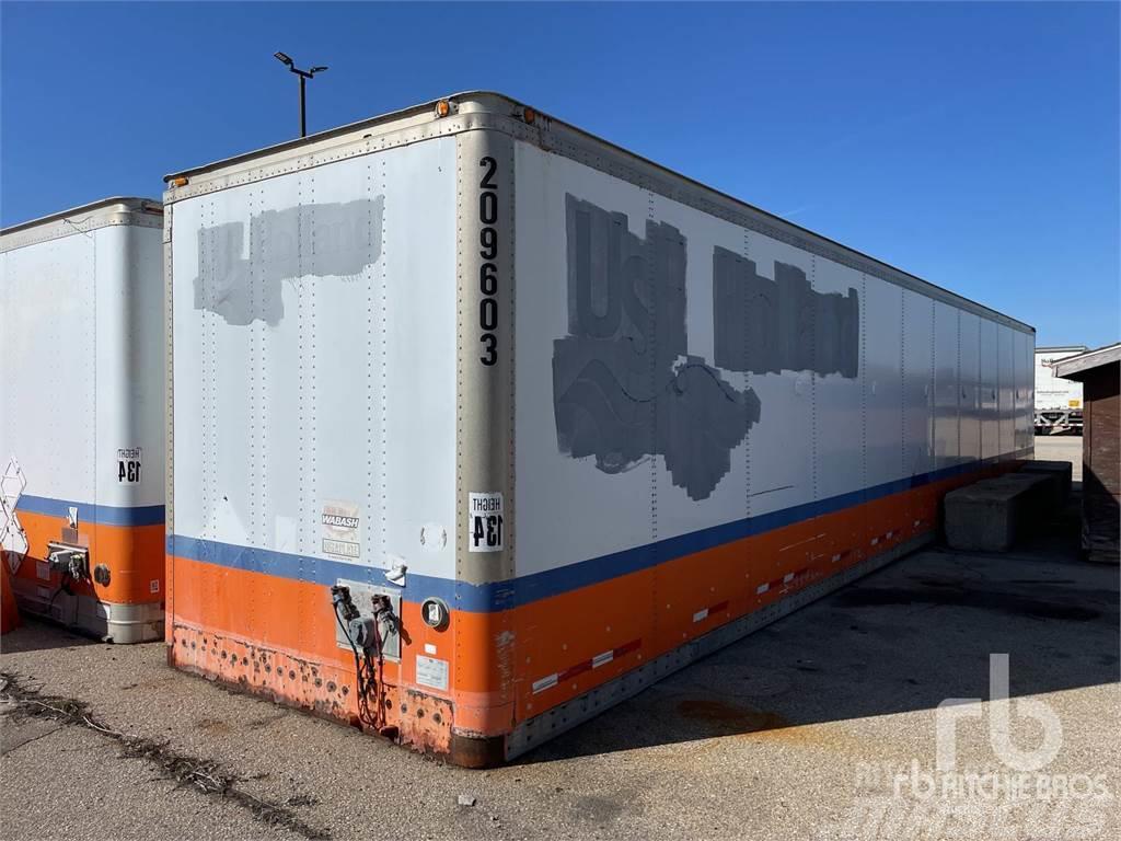 Wabash 48 ft Storage Van Body Dobozos félpótkocsik