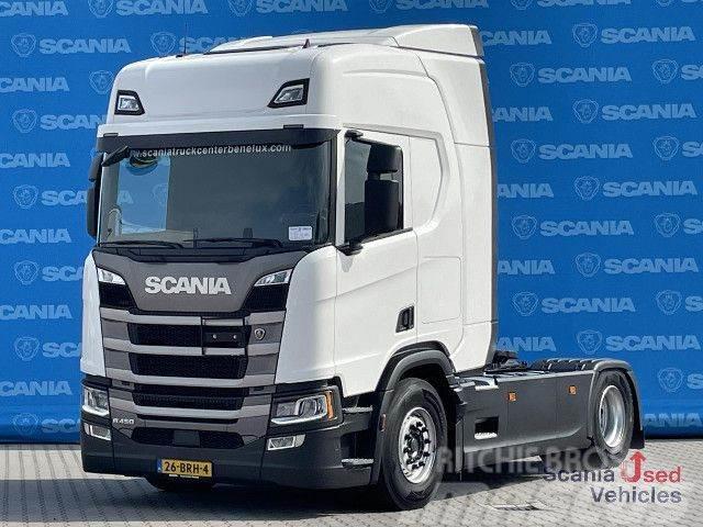 Scania R 450 A4x2NB DIFF-L FULL AIR RETARDER 8T P-AIRCO Nyergesvontatók
