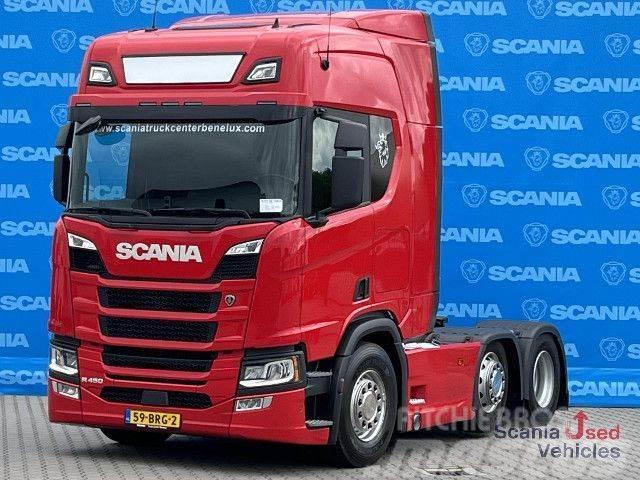 Scania R 450 A6x2/4NA RETARDER NAVI PTO Nyergesvontatók