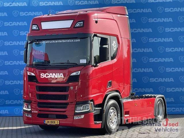 Scania R 500 A4x2NA RETARDER PTO NAVI LED Nyergesvontatók