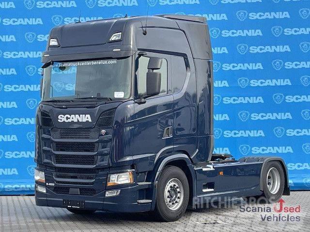 Scania S 450 A4x2NB RETARDER DIFF-L PARK AIRCO 8T FULL AI Nyergesvontatók