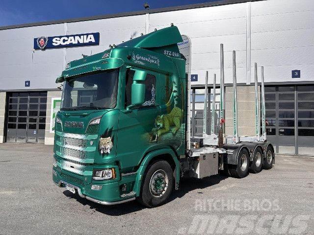 Scania R 650 B8x4*4NB Fülkés alváz
