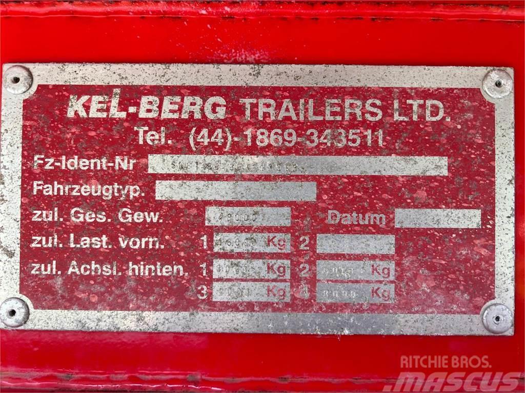 Kel-Berg 36m3 alu kasse med plastindlæg Billenő félpótkocsik