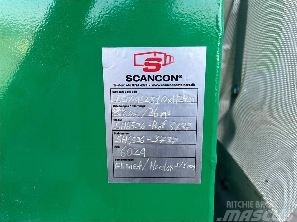 Scancon SH7040 - 7000 mm HARDOX Letvægts flisconta Állványok