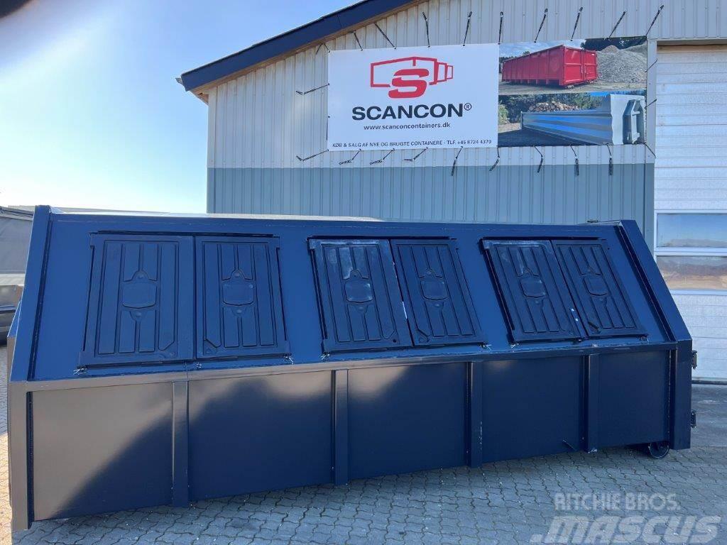  Scancon SL5019 - 5000mm lukket container 19m3 Emelőhorgos rakodó