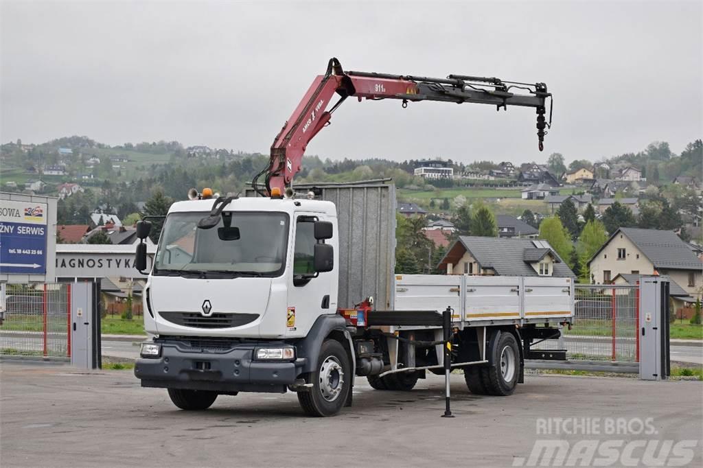 Renault MIDLUM 220 DXI Billenő teherautók
