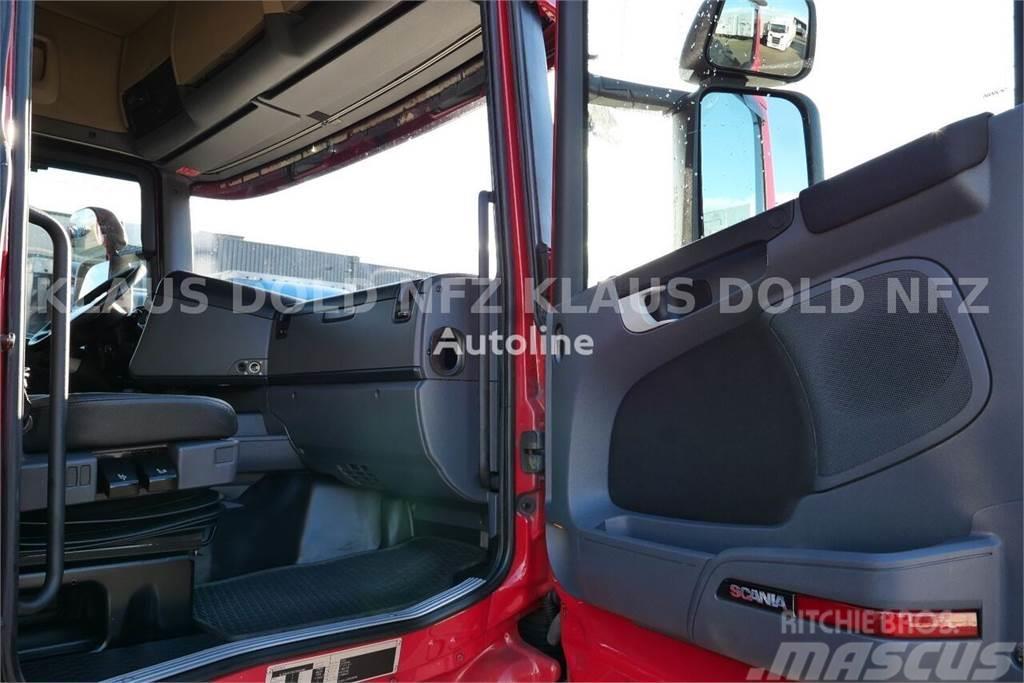 Scania R420 Curtain side + tail lift Platós/Csörlős teherautók