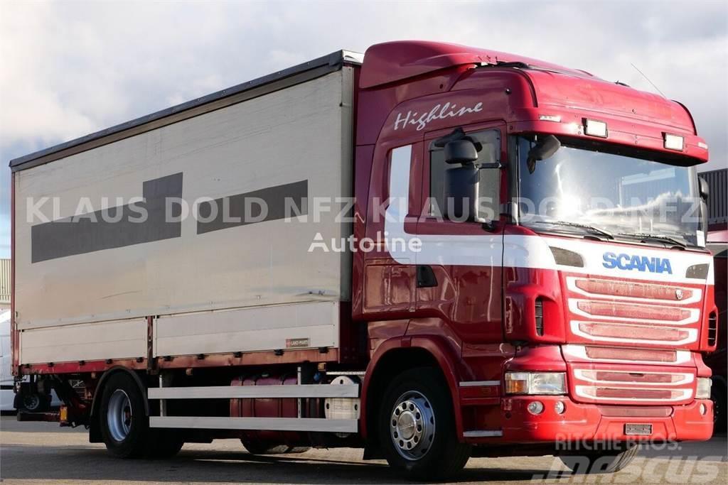Scania R420 Curtain side + tail lift Platós/Csörlős teherautók