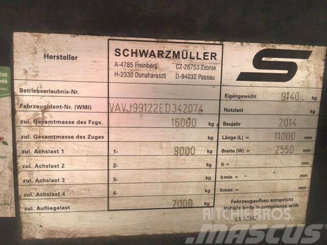 Schwarzmüller SDP Dobozos félpótkocsik