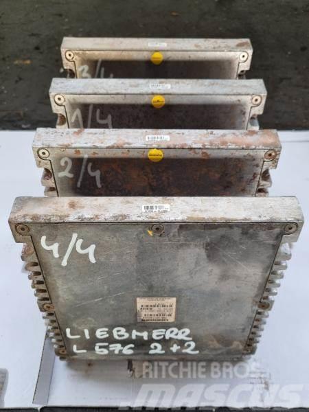 Liebherr L 576 STEROWNIKI Vezetőfülke és belső tartozékok