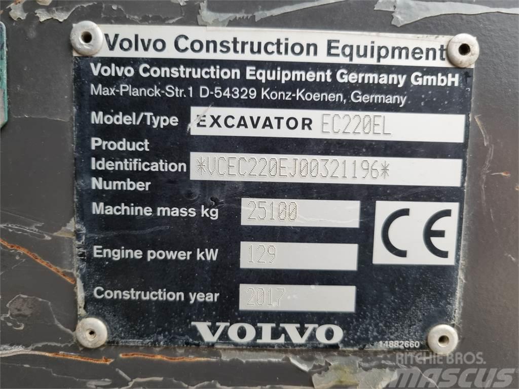 Volvo EC220E Lánctalpas kotrók