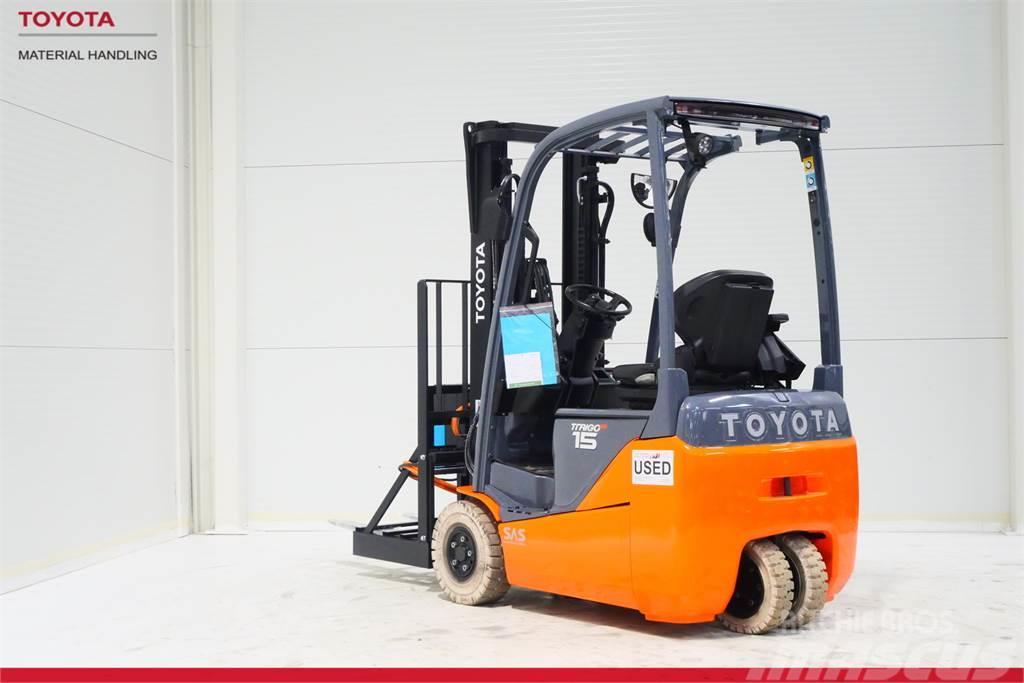 Toyota 8FBE15T LION Electric forklift trucks