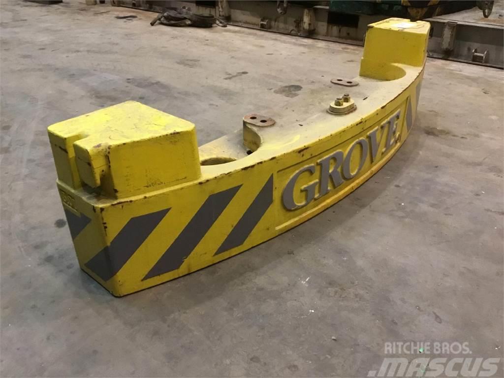 Grove GMK 2035 counterweight 3.0 ton Daru tertozékok és felszerelések