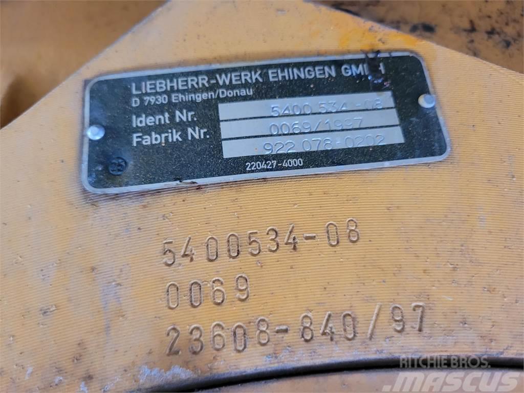 Liebherr LTM 1300 winch Daru tertozékok és felszerelések