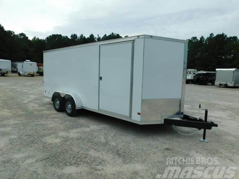  Covered Wagon Trailers 7x18 Enclosed Cargo Egyebek