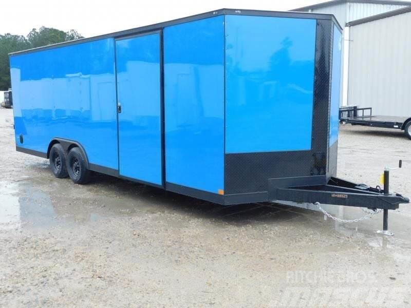  Covered Wagon Trailers 8.5x24 Vnose with 7' inside Egyebek