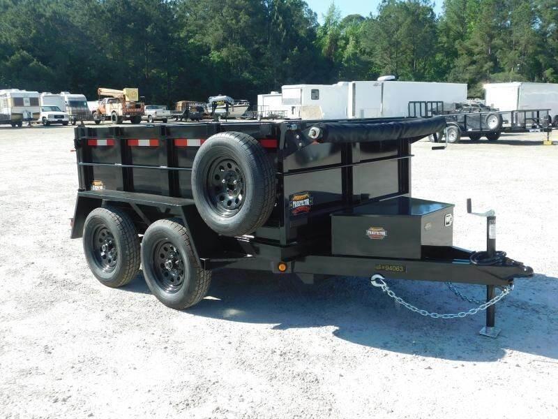  Covered Wagon Trailers Prospector 5x8 with 24 Side Egyebek