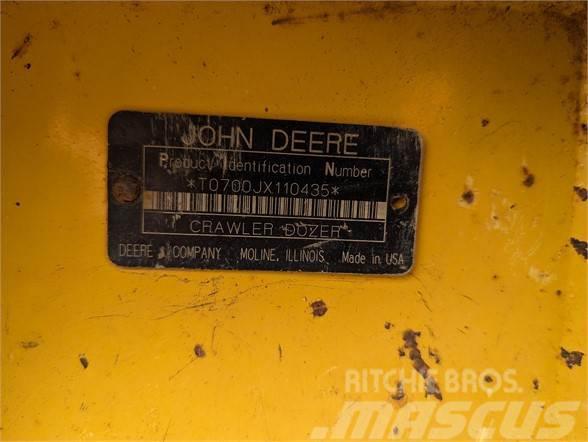John Deere 700J LT lánctalpas dózerek