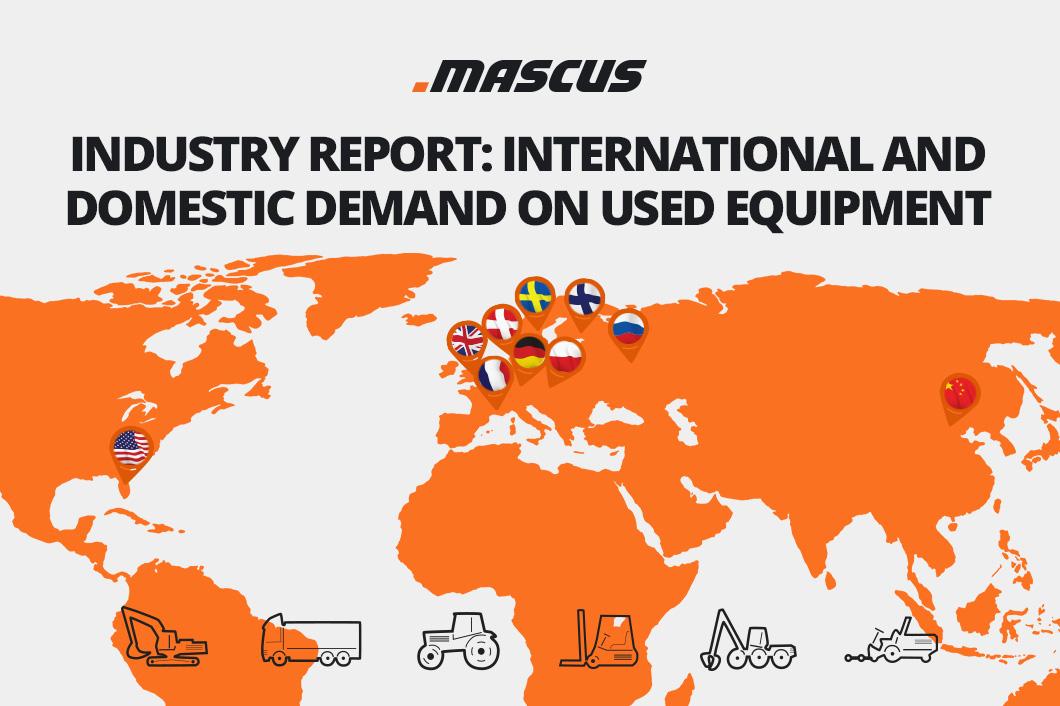 Iparági riport: A Mascuson hirdetett használt gépek nemzetközi és belföldi kereslete, 2019. szeptember - október