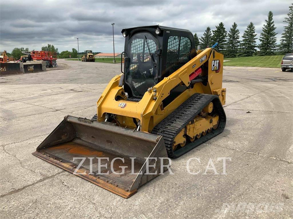 CAT 279D3 Lánctalpas homlokrakodók
