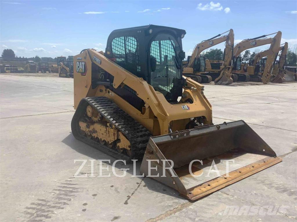 CAT 279D3 Lánctalpas homlokrakodók