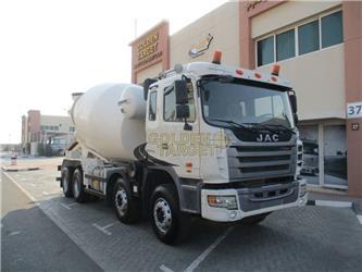JAC HFC5312KR1 8x4 12cbm Mixer Truck 2016