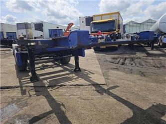 Krone 2 axle | container chassis | steel suspension | Bp