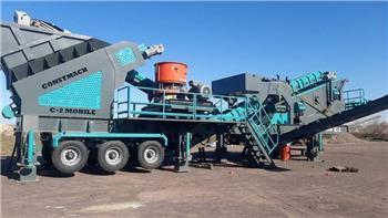 Constmach 120-150 tph Mobile Jaw Crusher Plant