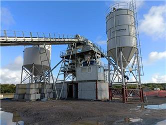 Constmach 60+60 m3/h Stationary Concrete Mixing Plant