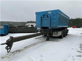 CMT CHOJNICE Hook Truck Trailer With Tip And Flat
