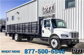 Freightliner M2-106 Flatbed Truck, Diesel, Auto, Liftgate