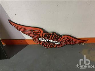 Harley-Davidson 36 in x 10 in Porcelain Sign