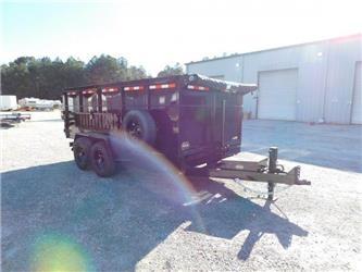  Covered Wagon Trailers Prospector 7x14 Telescoping
