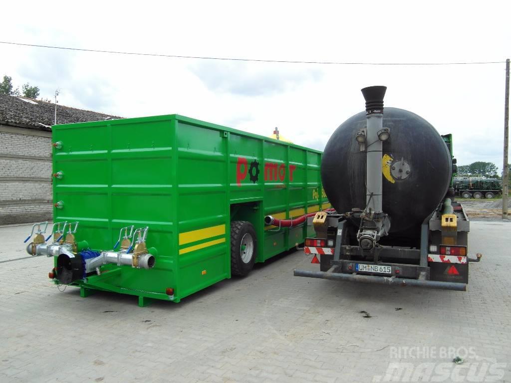 Pomot Slurry tank container  55000 L/Réservoir de lisier Poranyag tartályos