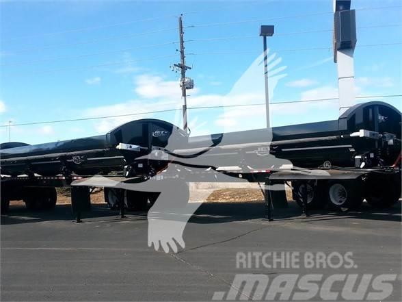 Jet Side Dump 40' Air Ride, 2 Way Valve, Electric Tarp Billenő pótkocsik