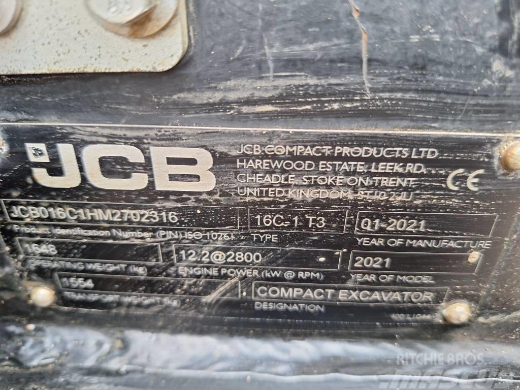 JCB 16 C Mini kotrók < 7t